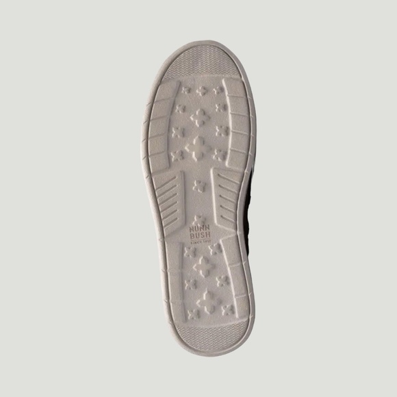 Men\'s Nunn Bush Brewski Slip On in Gray Canvas. 84981 020 main image 4